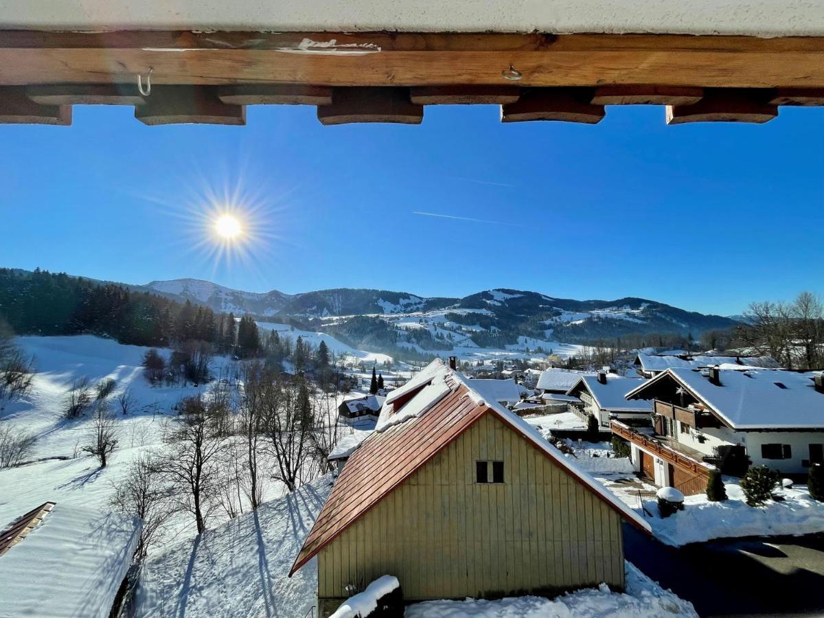 Alpenliebe-Mit Bergblick Apartment Oberstaufen Exterior photo